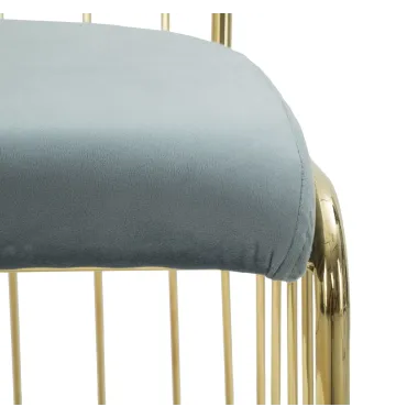 Krzesło CAGE Celeste 47 56 82 cm Zestaw 2 szt. (Wysokość siedziska 45 cm)